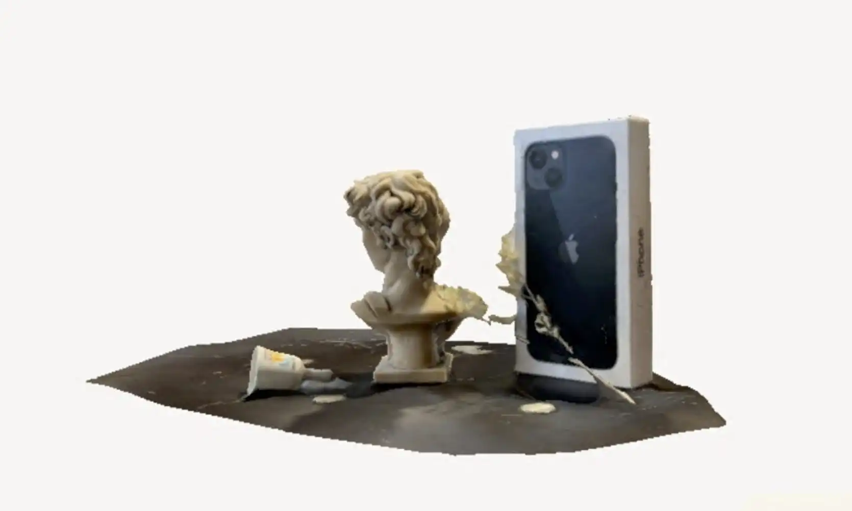 Screenshot 3-D Scan im workshop Stillleben mit mukenge/schellhammer, KFZ, 2024